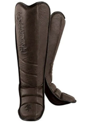 Hayabusa Brown Boxing & Martial Arts Shin Guards