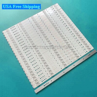 24Pcs LED Strips For LG 65'' TV 65UH5500-UA 5800-W65002-LR40 5835-W65002-OP40