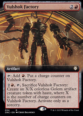 Vulshok Factory Extended Art Commander: Phyrexia: All Will Be One MTG