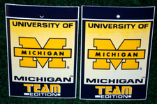 MINT Michigan Wolverines NCAA 2- Team Edition Card Stickers