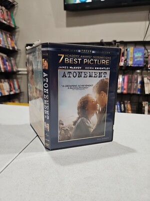 Atonement (Full Screen Edition) - DVD - VERY GOOD   BUY 5 GET 5 FREE   
