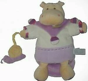 Peluches et doudous hippopotames verts musical/hochet pour bébé