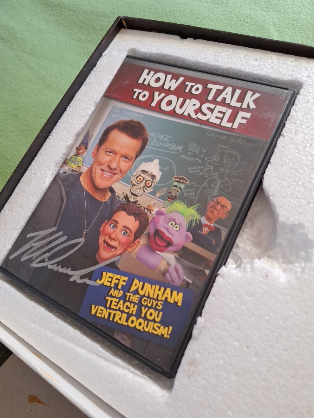 The Little Jeff Dunham Ventriloquist Dummy. Used With DVD& Course Booklet eBay
