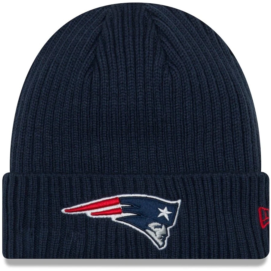 New England Patriots New Era Men's Heavyweight Knit Winter Hat