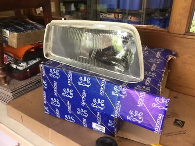 Genuine PEUGEOT 505 GTi diesel left headlamp headlight GTI 620424  
