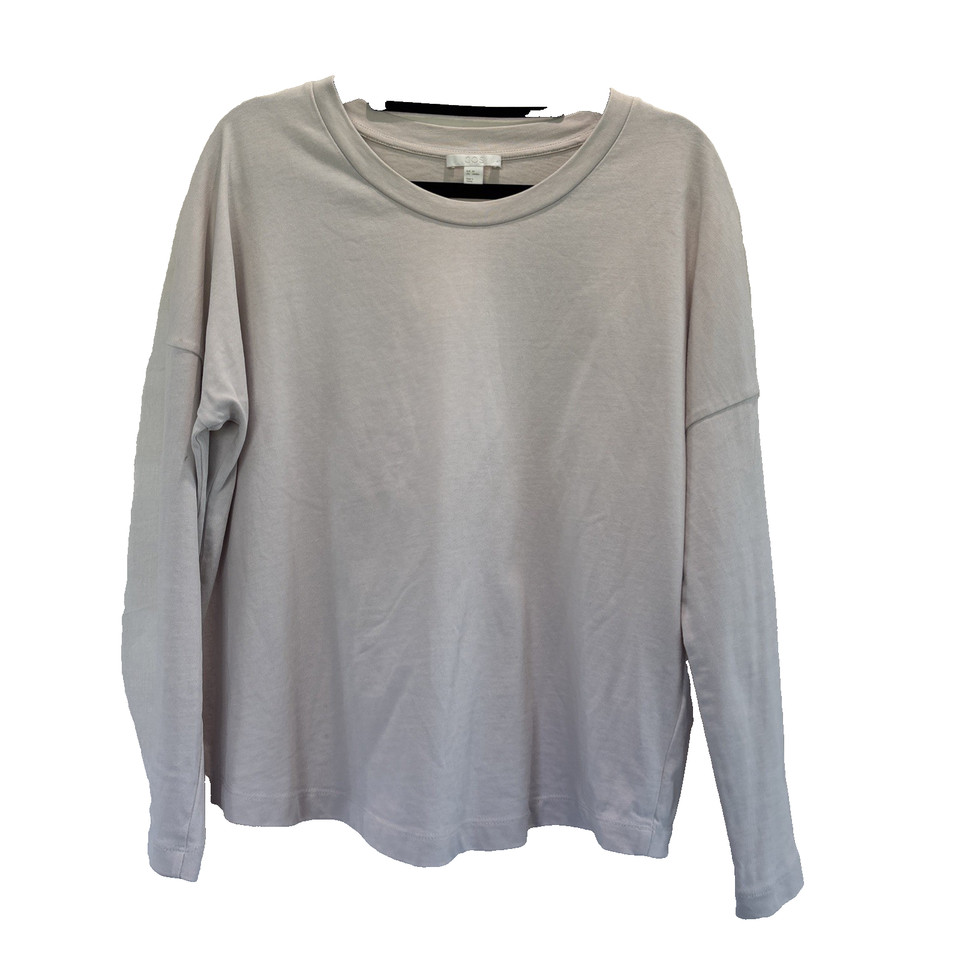 Cos Long Sleeve Top T-Shirt Women's Sz XS Cream/Blush Capsule Staple Basics