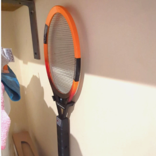Wall Mount Holder for Electric Fly Swatter – Convenient and Durable Storage