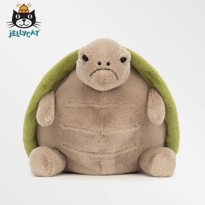 Jellycat Timmy Turtle Stuffed Animal: 11'' Ultra-Soft Plush Toys Kids' Gift  