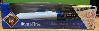 #ad Helen of Troy 3 4quot; Tangle Free Thermal Hot Air Brush NEW OPEN BOX $44.99