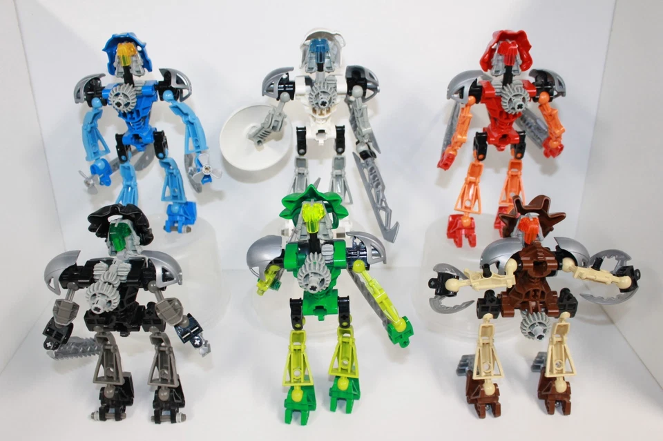 LEGO BIONICLE TOA NUVA - Set of 6: 8566, 8567, 8568, 8570, 8571, 8572 - COMPLETE - Image 2 of 4