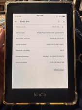 Amazon Kindle Paperwhite 10th Gen Wi-Fi, 6-inch, Black