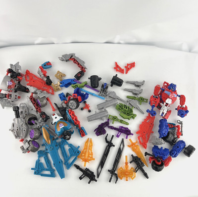 Transformers Construct-Bots Lot of 3 Optimus Prime Megatron and Thundercracker