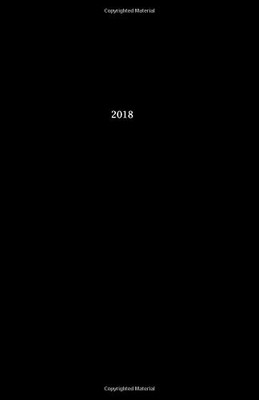 2018: AGENDA 2018, 13.97 X 21.59 CM = A5, COPERTINA By S. Libri **BRAND NEW**