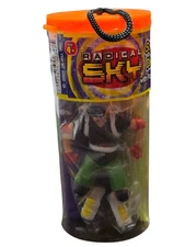 2005 JA-RU Radical Sky Super Diver W/ Parachute Inline Skater Dude Toy Floating