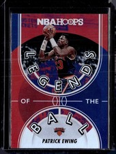 Patrick Ewing 2021-22 Panini NBA Hoops Legends of the Ball Holo #5 Knicks