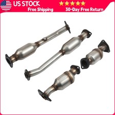 Exhaust For Nissan Frontier Left Right Stainless Steel New 4Pcs GEARZAAR