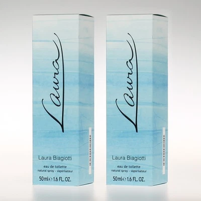 2x Laura Biagiotti Laura EDT 50ml - Photo 1/2