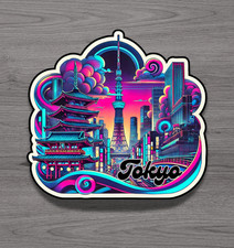 Tokyo Japan Fridge Magnet Or Laptop Sticker Tokyo Japan Fridge Magnet Or Laptop Sticker
