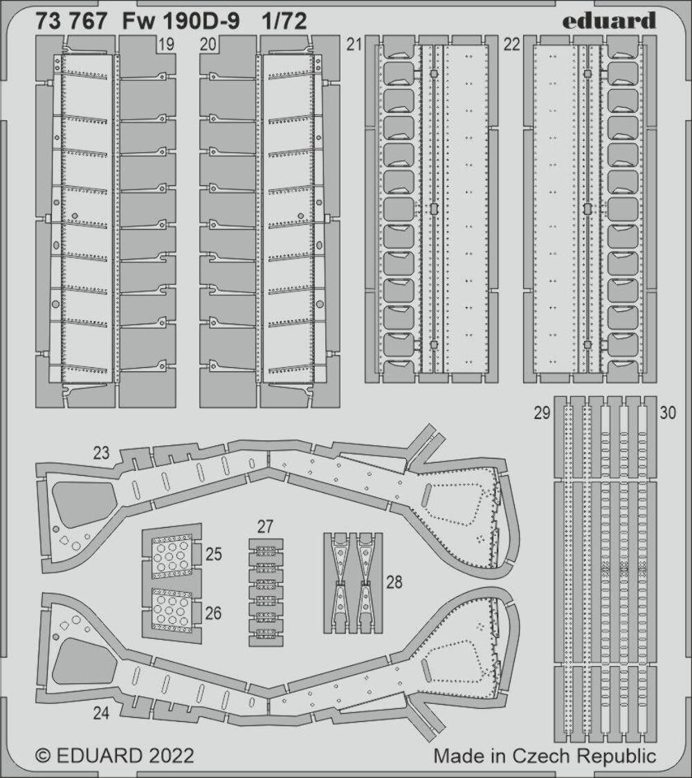 Eduard 73767 1:72 Focke-Wulf Fw-190D-9