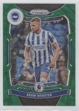 2021-22 Panini Prizm Premier League Green Wave Prizm Adam Webster #185