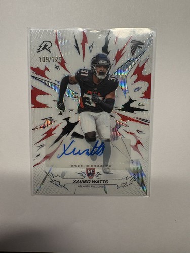 Topps Resurgence 2026 Xavier Watts Rookie Atlanta Falcons #105 Auto /125