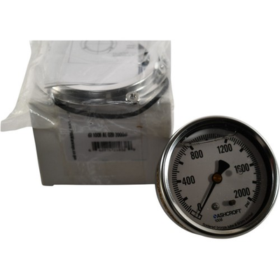 #ad NEW Ashcroft 631008AL02B 2000 PSI 2.5#x27;#x27; Glycerine Filled Pressure Gauge $39.99