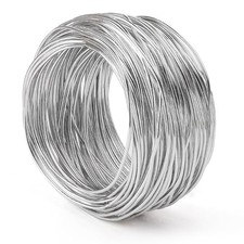 98.4 Feet 3mm Aluminum Wire, Bendable Metal Craft Wire, Armature Wire for Sculpt