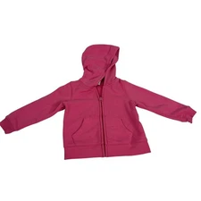 Amazon Essentials Girls Pink Full Zip Up Hoodie Winter Coat Jacket Size 3T Kids