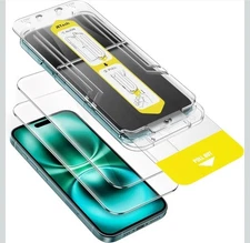 JETech Screen Protector for iPhone 16 / 16 Plus / 16 Pro / 16 Pro Max, 2-Pack