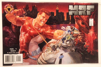 MAGNUS ROBOT FIGHTER #1 Acclaim Comics 1997 Painted Cover