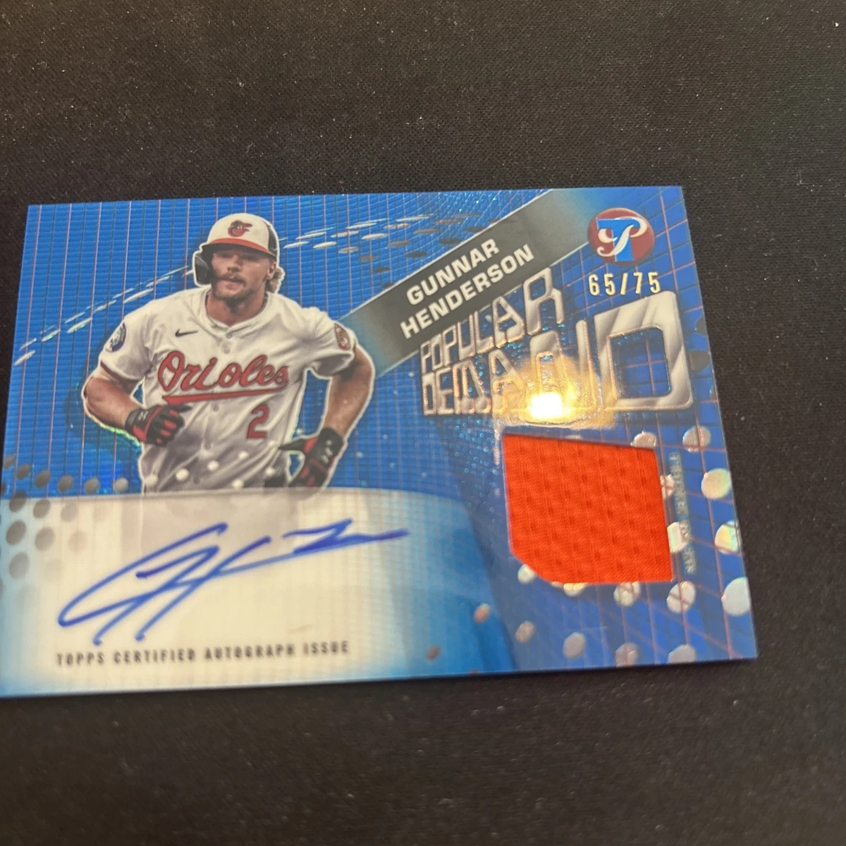 2025 Topps Pristine - Gunnar Henderson #PPDAR-GH for sale | eBay