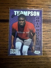 2019 Sage Hit Premier Draft Deionte Thompson Rookie #15 Alabama Crimson Tide