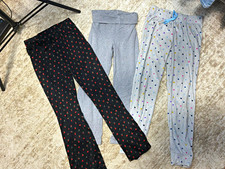 girls bundle size 5T Clothing Lot Pajamas Leggings Tops Multicolor