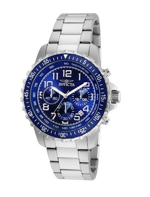 Men's Quartz Watch, Stainless Steel Band, Silver, Model 6621