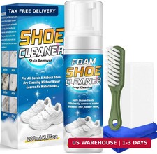 Shoe Cleaner, Deep Cleaning Sole Sneaker Cleaner, Shoe Cleaning Kit with Brush a