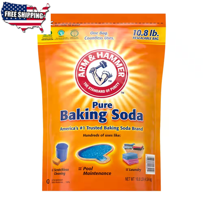 #ad #ad 10.8 Lb Pure Baking Soda Resealable Bag FREE SHIPPING $19.90