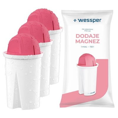 Wasserfilter Kartuschen für Brita Aquaphor Dafi Wessper aquaclassic Magnesium 3x