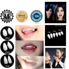 Comfortable and Reusable Vampire Teeth - 3 Sizes for Every Little Ghoul's Needs