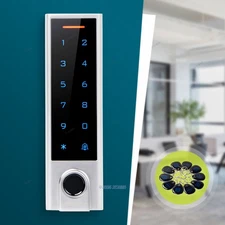 HOMSECUR Waterproof IP66 APP WIFI Password Access Control Anti-Vandal Backlit