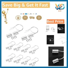 Surface-Mounted NC Magnetic Door Window Contact Sensor Alarm Pack of 3