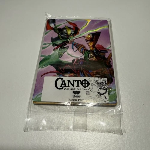 Opened Foil Canto SAMPLE PACK Collectible Art Card Pack Whatnot 1ST Edition