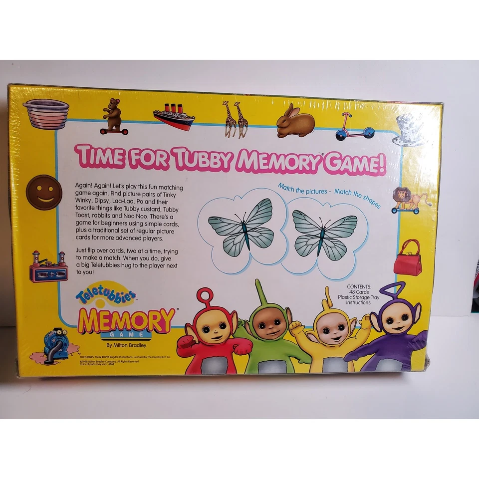 Teletubbies Memory Game - Milton Bradley - 1998 - Image 2 of 3