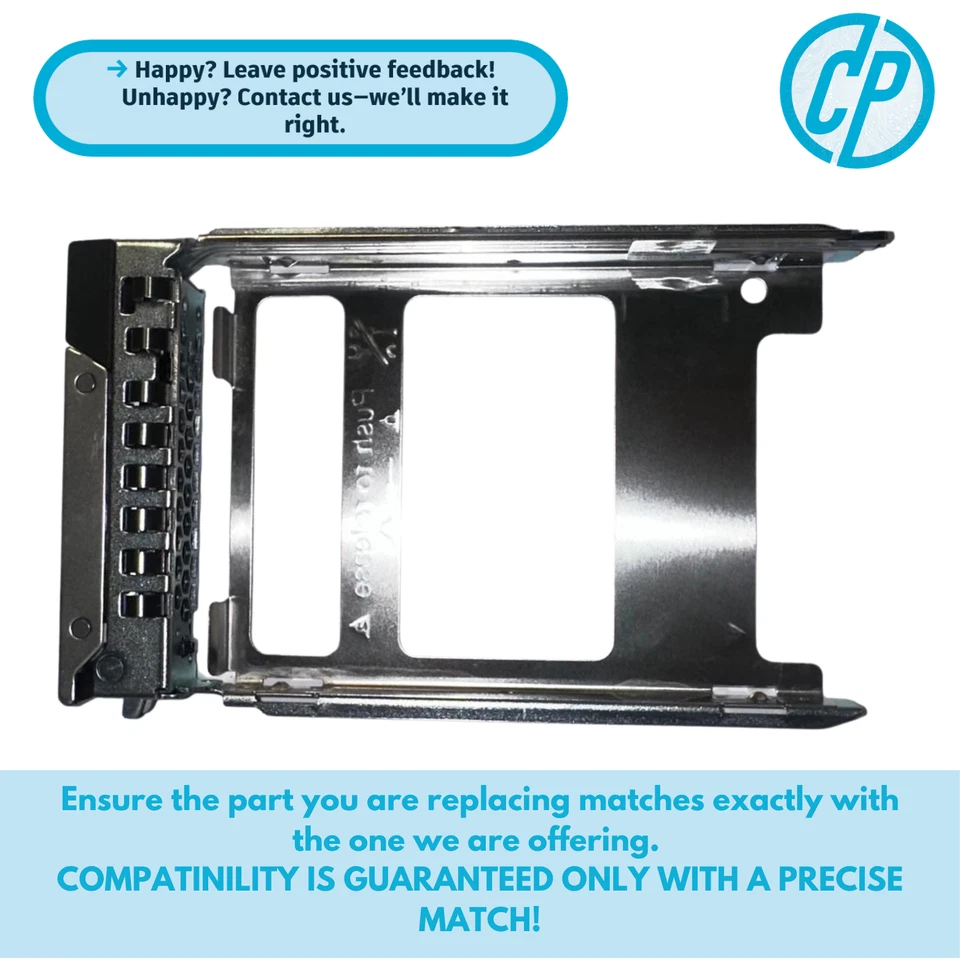 Dell 0MKC9M 0M6NT4 Screwless Caddy SAS SATA 2.5 SFF SSD NVMe Gen 14th 15th 16th - Image 3 of 4