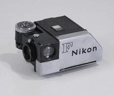 NIKON FINDER, PHOTOMIC (BUTTON SWITCH), CHROME, METER DEAD/225704