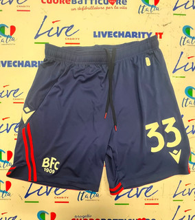 PANTALONCINO BOLOGNA #33 MIRANDA INDOSSATO SERIE A 2025/2026
