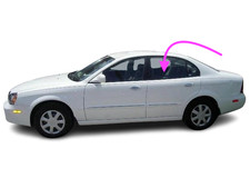 Fit 2004-2006 Suzuki Verona 4DR Sedan Rear Left Driver Side Door Window Glass