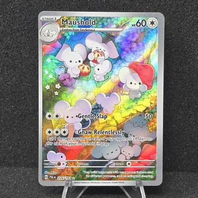 Pokémon TCG Maushold 226/193 Paldea Evolved Illustration Rare NICE