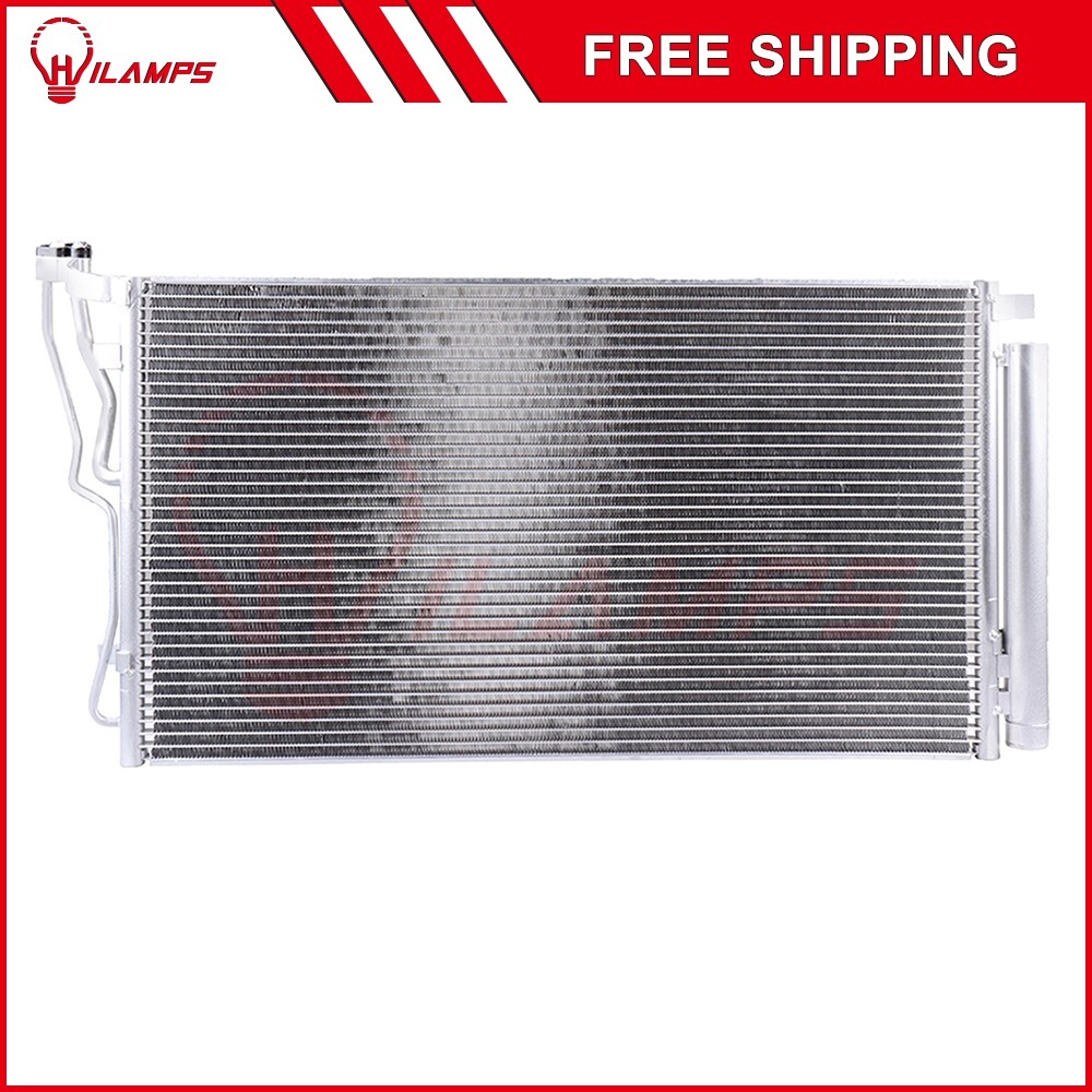 For 11-15 Hyundai Azera Sonata Kia Cadenza Optima AC3888 A/C Aluminum Condenser