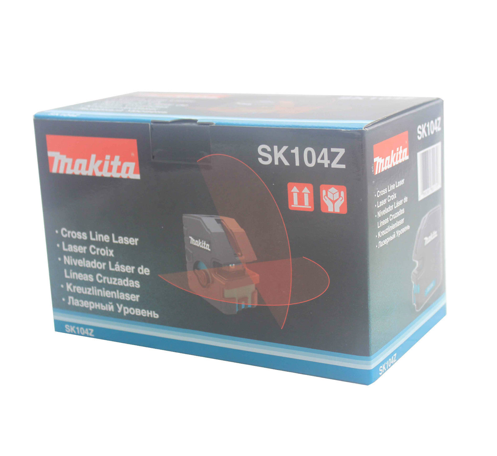 Makita SK104Z Self‑Leveling Horizontal/Vertical Cross‑Line Laser, New