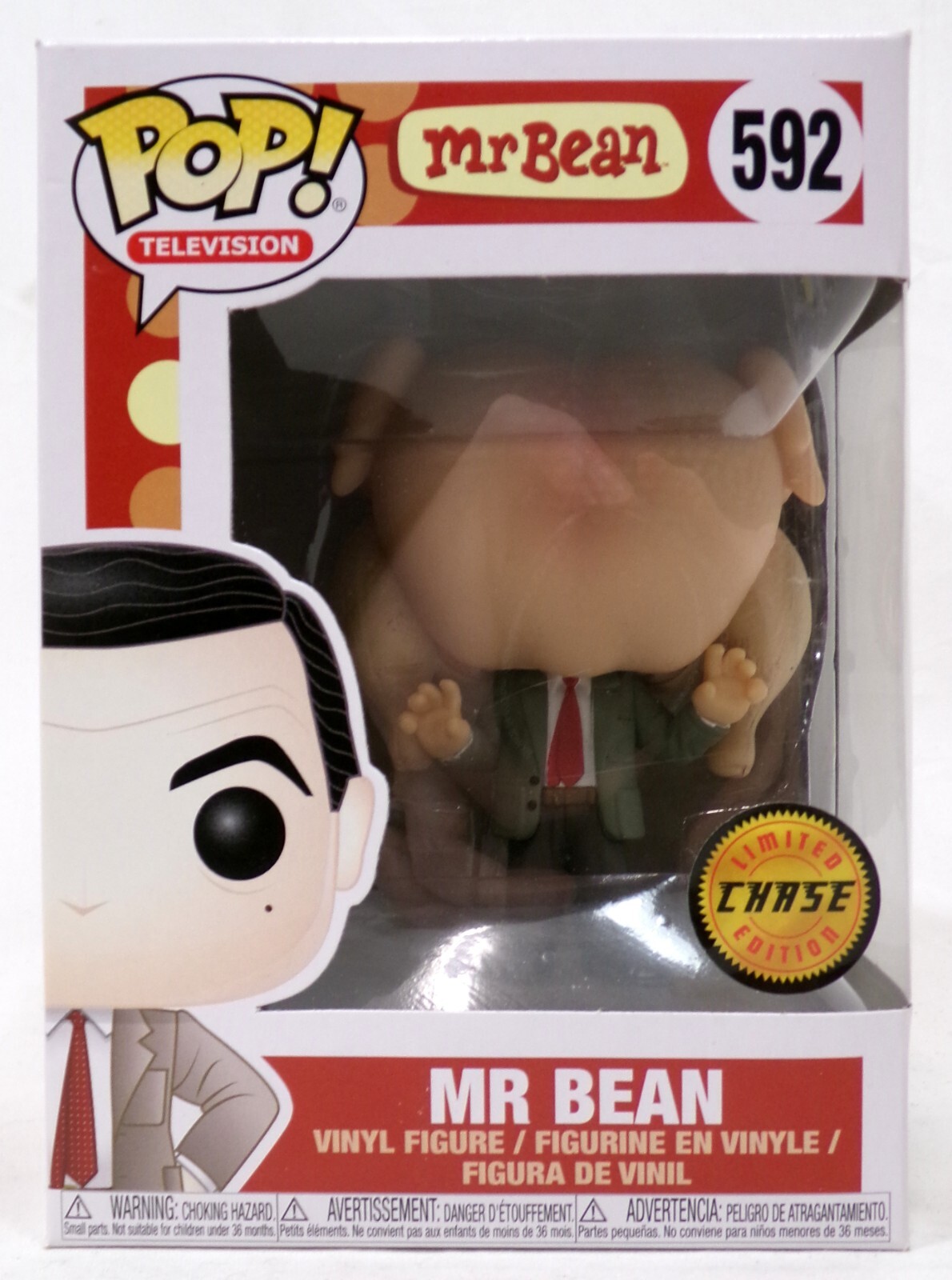 Funko Pop! Television 592 Mr Bean Chase Vinyl Figure New In Package